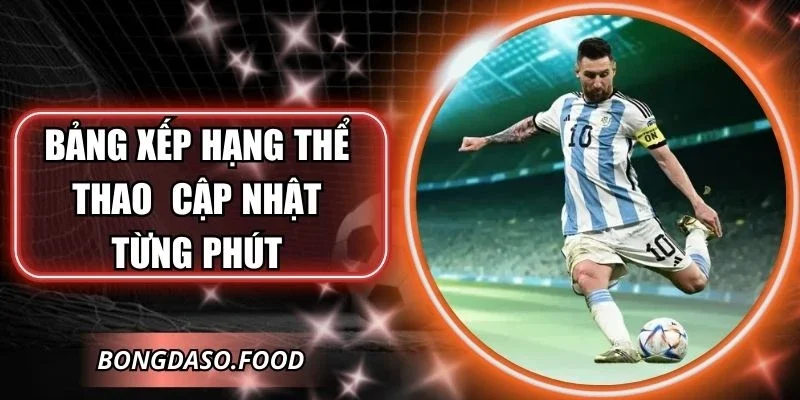 bảng xếp hạng